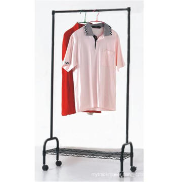 Extended Epoxy Single-Rod Clothes Hanging Rack (CJ-B1031R)